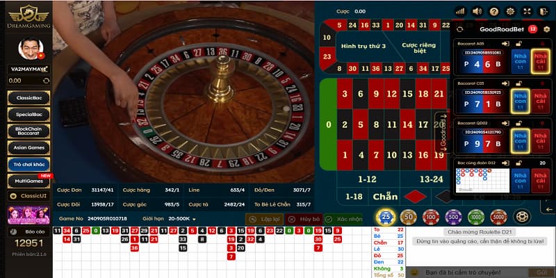 Roulette là một trong top những tựa game không nên bỏ lỡ