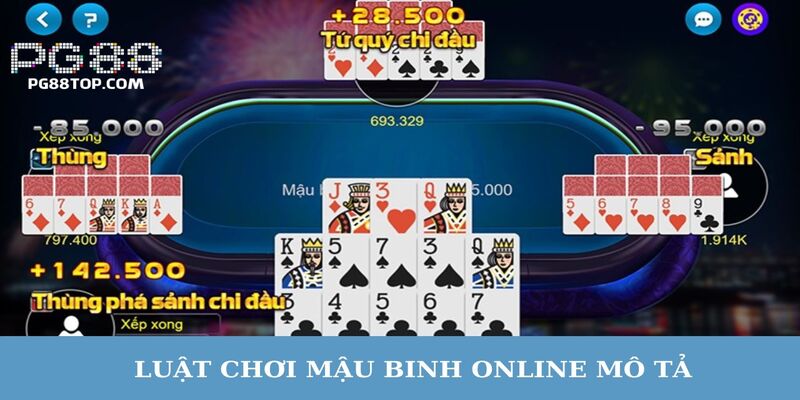 Luật chơi Mậu Binh online cập nhật chi tiết